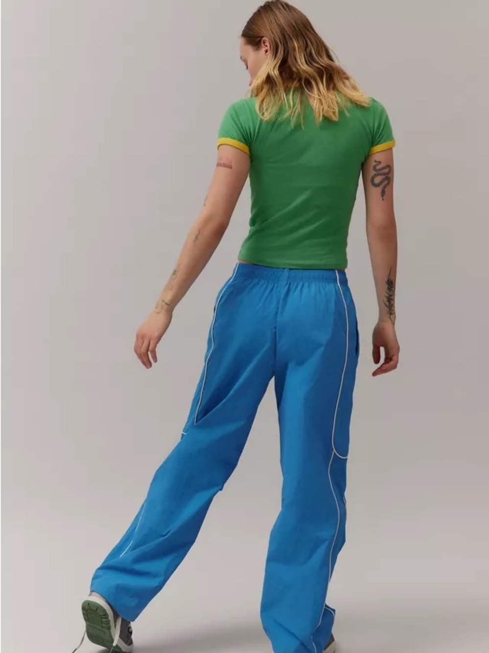 BDG Bright Blue Jess Nolyn Track Pants XS - Picture 3 of 13